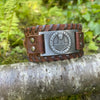 Thor Hammer Armband aus Echtleder 27cm