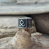 Othala Rune Ring Edelstahl